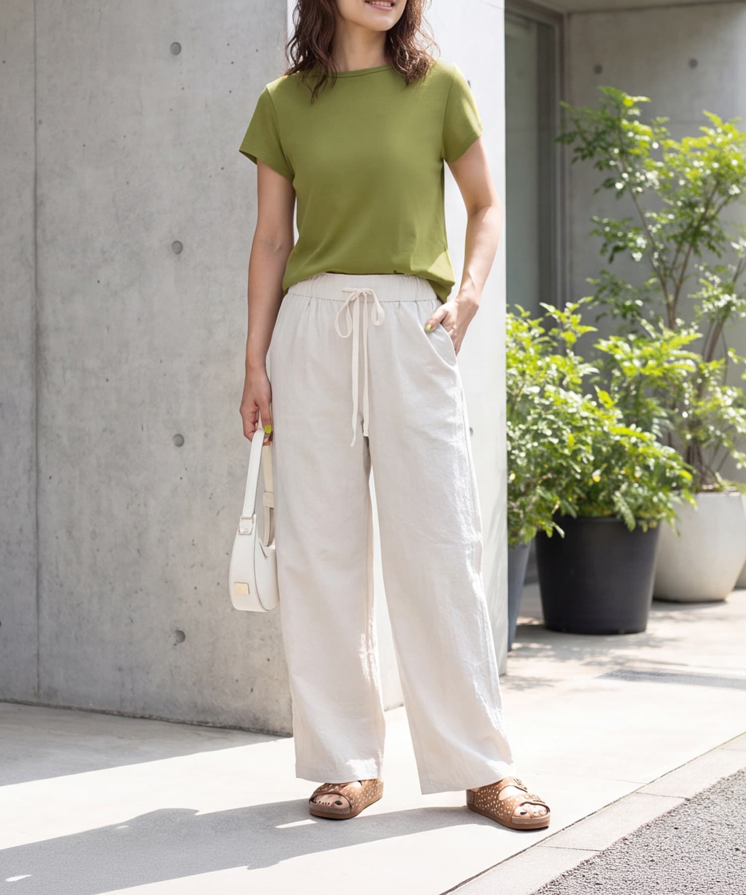STYLE DELI「重ね着用カラーTシャツ」|Tシャツ・カットソー|