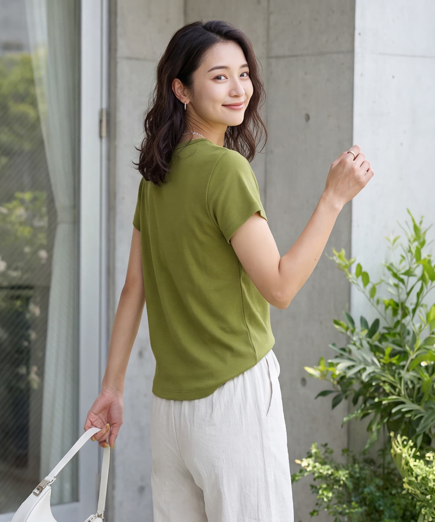 STYLE DELI「重ね着用カラーTシャツ」|Tシャツ・カットソー|