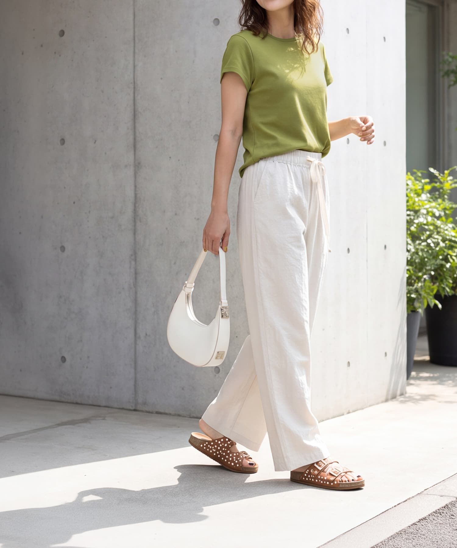 STYLE DELI「重ね着用カラーTシャツ」|Tシャツ・カットソー|