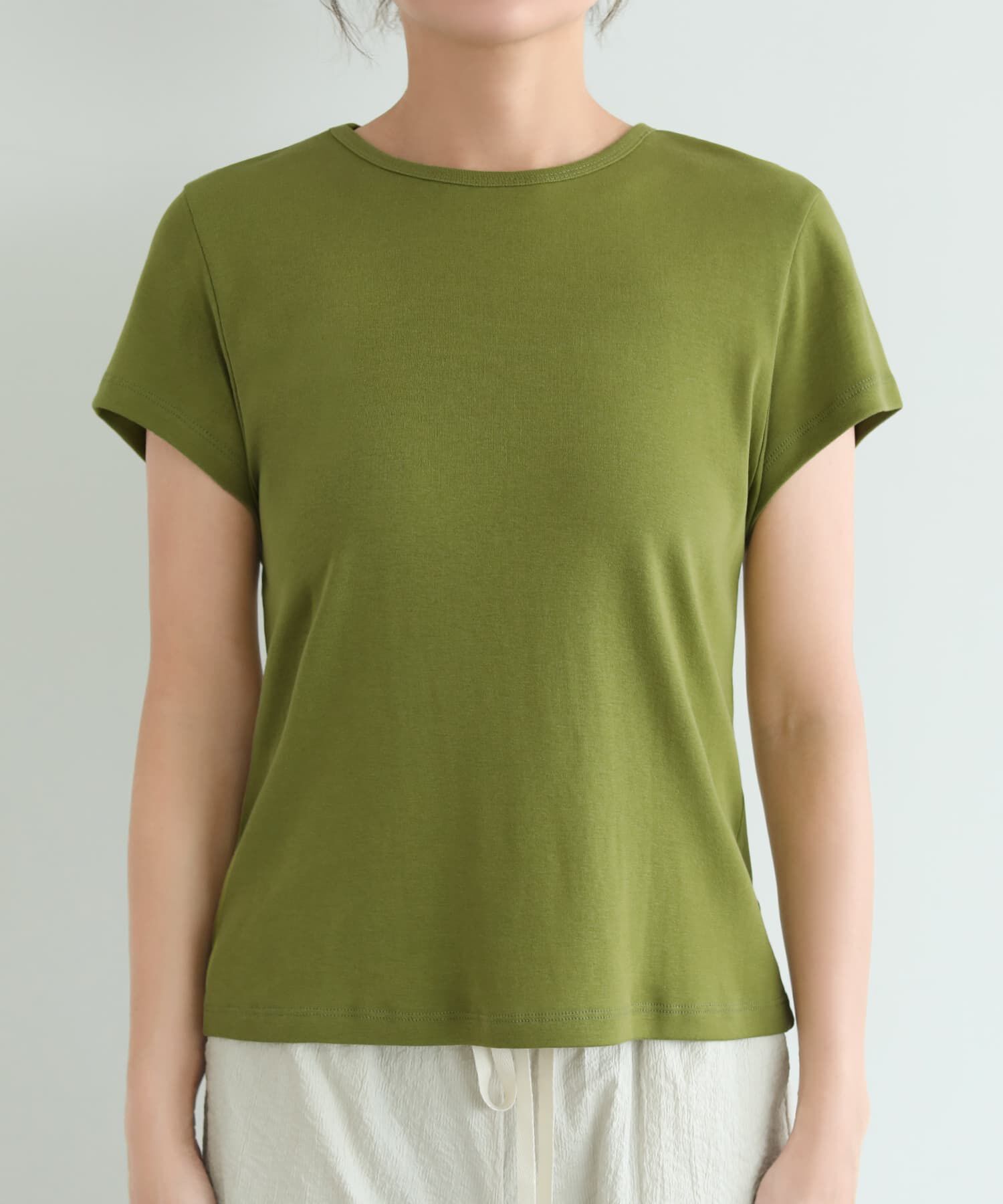STYLE DELI「重ね着用カラーTシャツ」|Tシャツ・カットソー|
