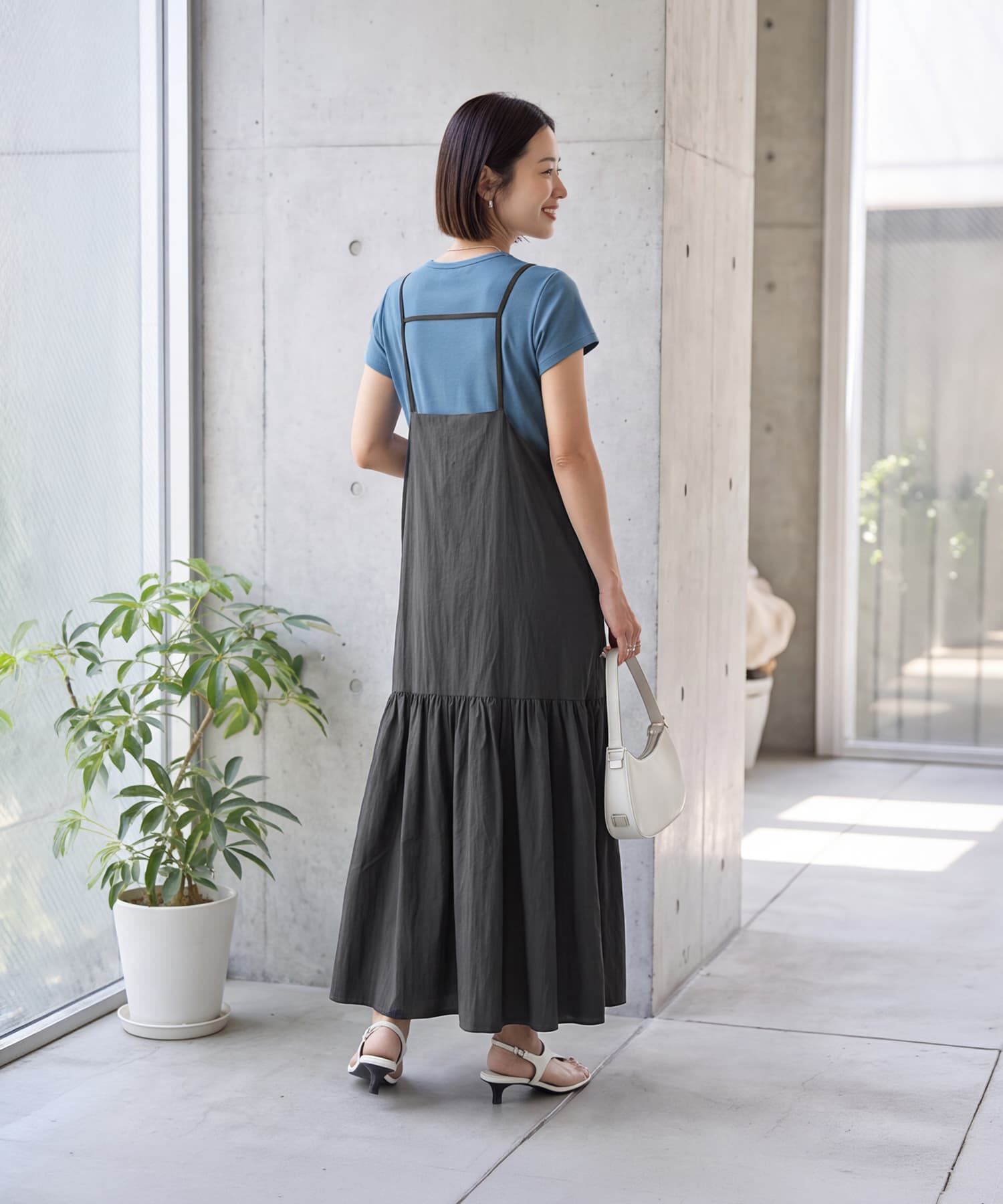 STYLE DELI「重ね着用カラーTシャツ」|Tシャツ・カットソー|