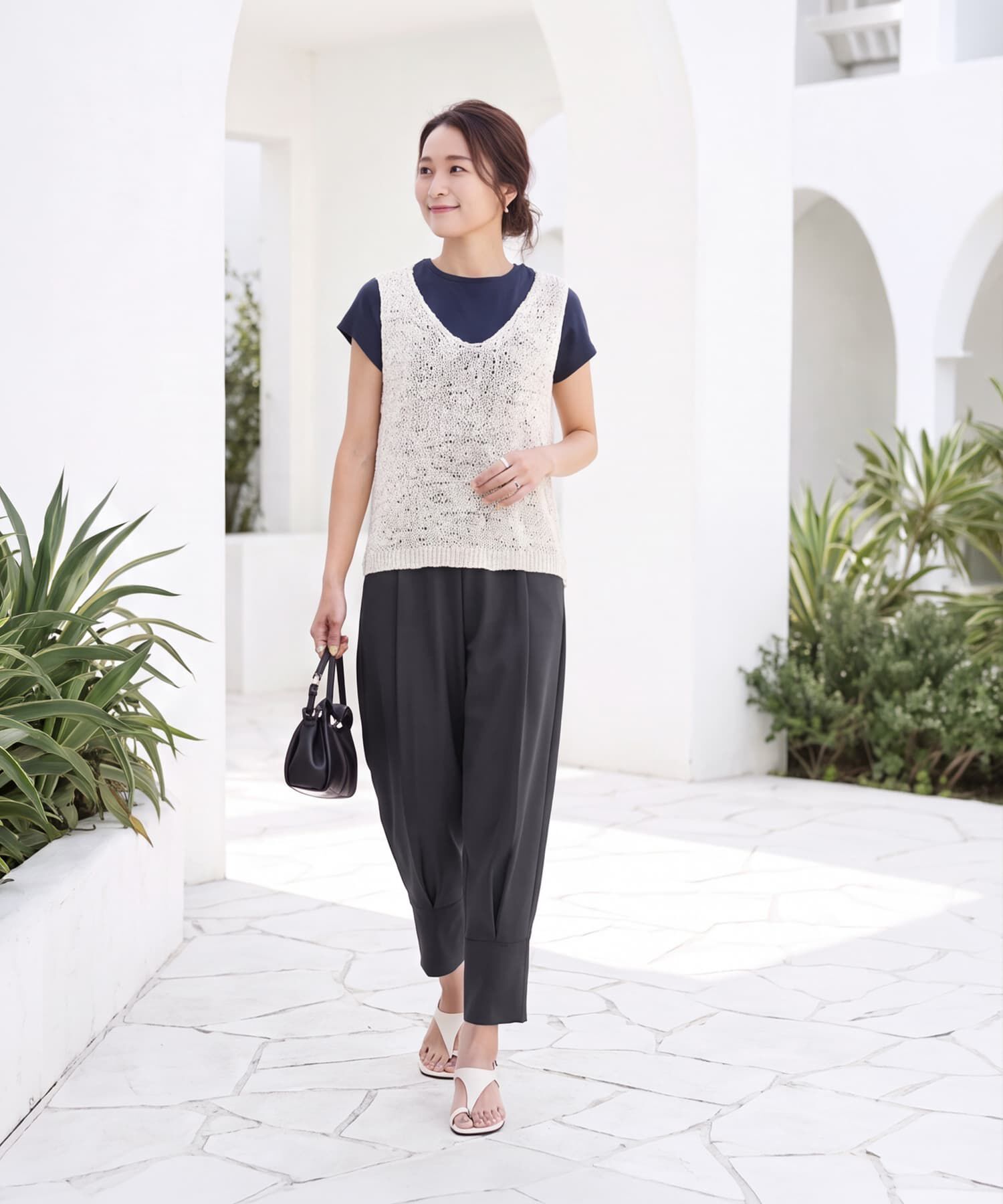 STYLE DELI「重ね着用カラーTシャツ」|Tシャツ・カットソー|