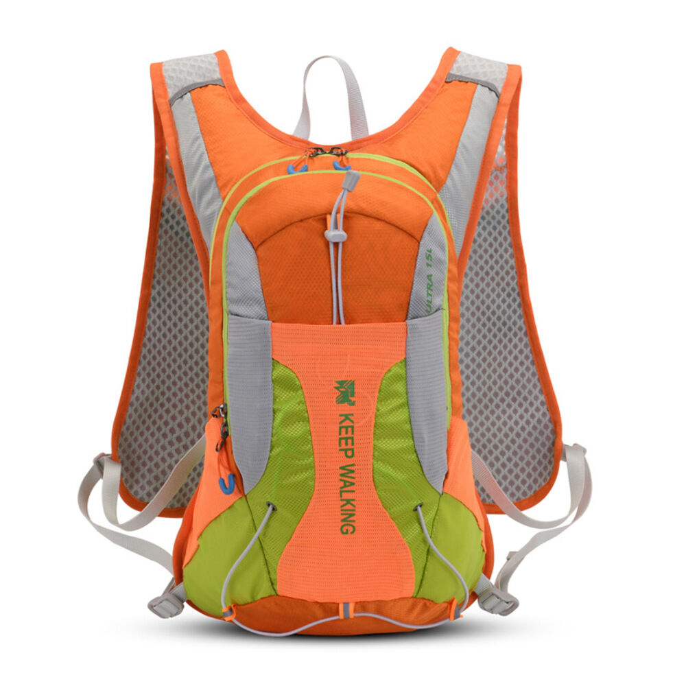 BACKYARD FAMILY「ランニング バックパック 15L 通販 サイクリングバッグ サイクリングリュック ランニングバッグ」|リュック|オレンジ1