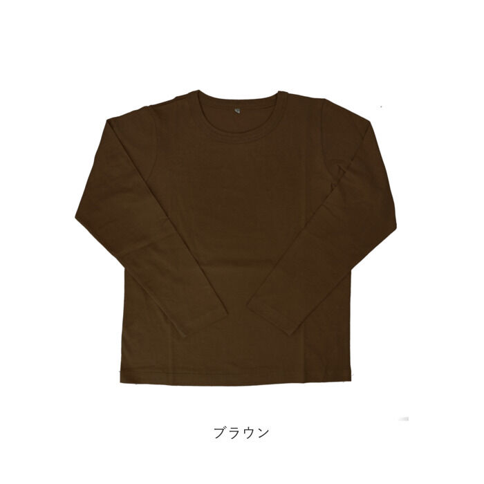 BACKYARD FAMILY「長袖 tシャツ レディース 綿100% 通販 PAGE ONE GCS0756 USAコットン」|Tシャツ・カットソー|