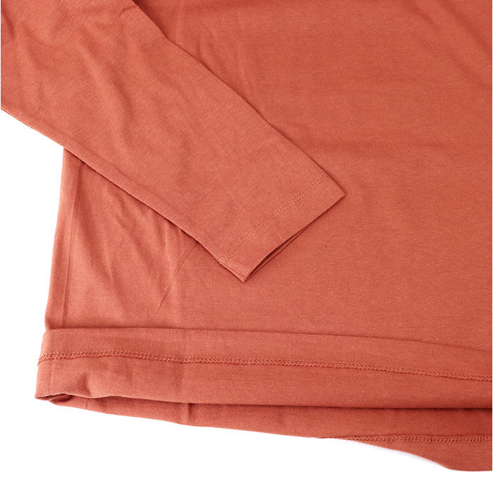 BACKYARD FAMILY「長袖 tシャツ レディース 綿100% 通販 PAGE ONE GCS0756 USAコットン」|Tシャツ・カットソー|