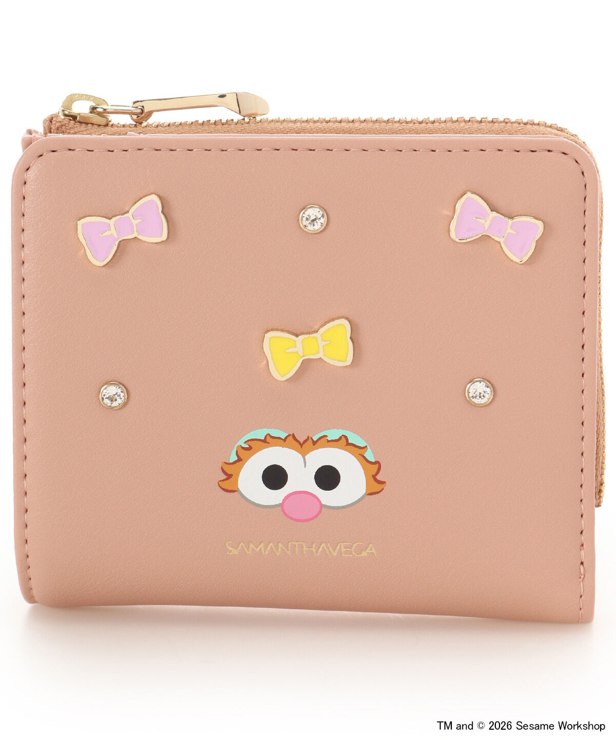 Samantha Vega「セサミストリートコレクション「ゾーイ」折財布」|財布|