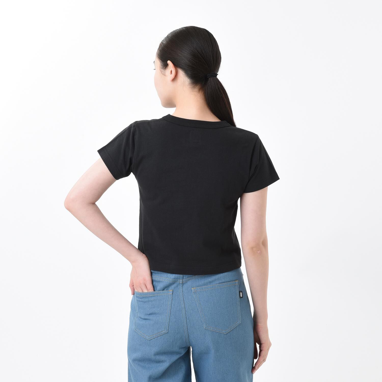 VANS「【VANSｱﾊﾟﾚﾙ(WJ)】W cropped T-shirt」|Tシャツ・カットソー|