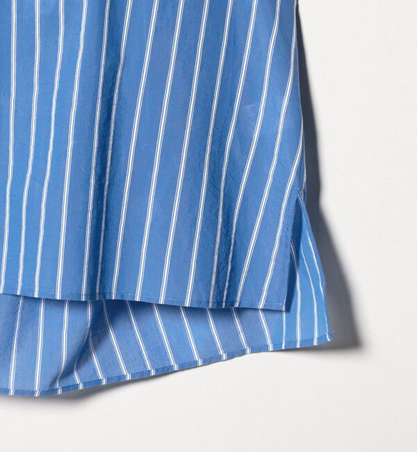 UNITED ARROWS「クリーン ストライプ マリン ブラウス ‐ウォッシャブル‐」|シャツ・ブラウス|