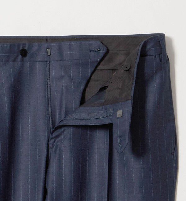 UNITED ARROWS「シャークスキン ストライプ シングル 3ボタン スーツ SーMODEL ヨコストレッチ 撥水」|スーツ|