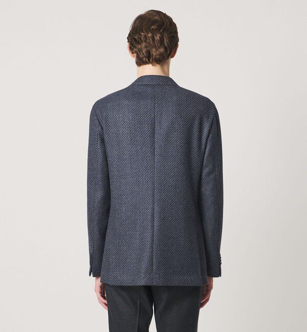 UNITED ARROWS「4プライ ウーステッド シングル 3ボタン テーラードジャケット CーMODEL」|テーラードジャケット|