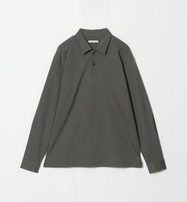 UNITED ARROWS「ポンチ ロングスリーブ ポロシャツ UA COZY 抗菌防臭 接触冷感」|ポロシャツ|