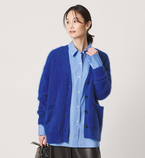 UNITED ARROWS「フォックスカシミヤ ミドル カーディガン」|カーディガン|