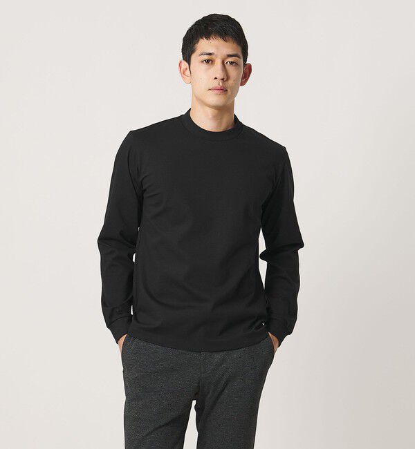 UNITED ARROWS「ポンチ ロングスリーブ Tシャツ UA COZY 抗菌防臭 接触冷感」|Tシャツ・カットソー|