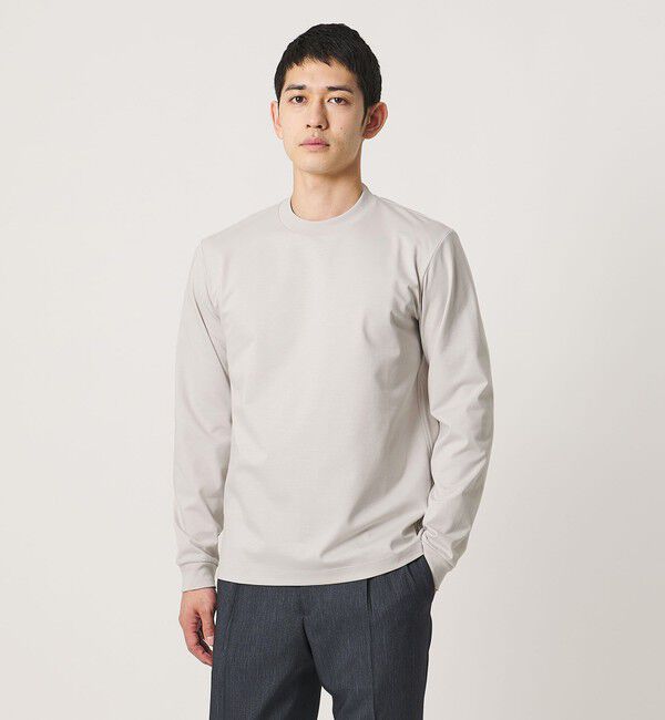 UNITED ARROWS「ポンチ ロングスリーブ Tシャツ UA COZY 抗菌防臭 接触冷感」|Tシャツ・カットソー|