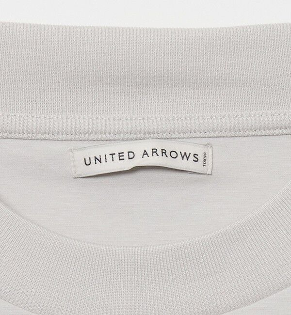 UNITED ARROWS「ポンチ ロングスリーブ Tシャツ UA COZY 抗菌防臭 接触冷感」|Tシャツ・カットソー|