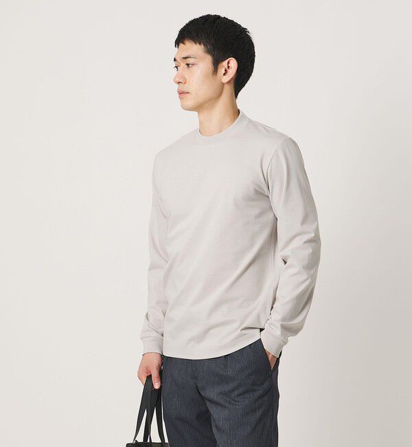 UNITED ARROWS「ポンチ ロングスリーブ Tシャツ UA COZY 抗菌防臭 接触冷感」|Tシャツ・カットソー|