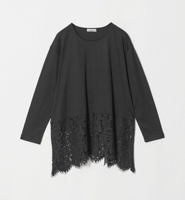 UNITED ARROWS green label relaxing「レース イレヘム プルオーバー カットソー」|Tシャツ・カットソー|