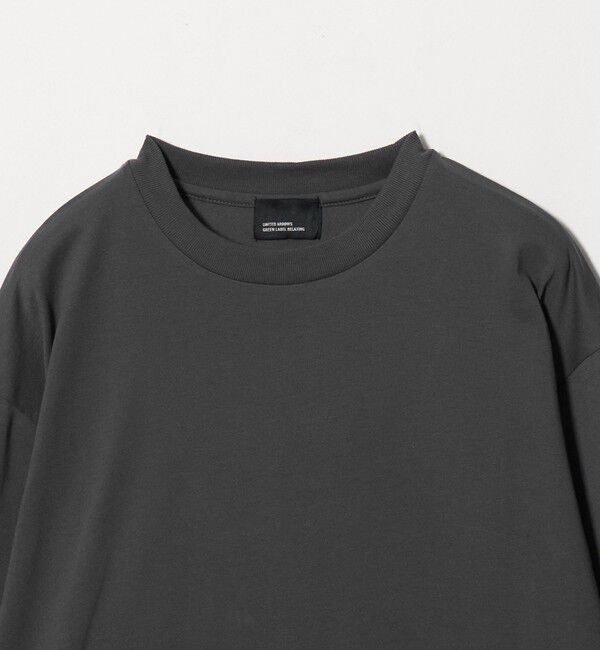 UNITED ARROWS green label relaxing「【WEB限定】JUST fit デイリー ワイド 長袖 Tシャツ -吸水速乾・抗菌-」|Tシャツ・カットソー|