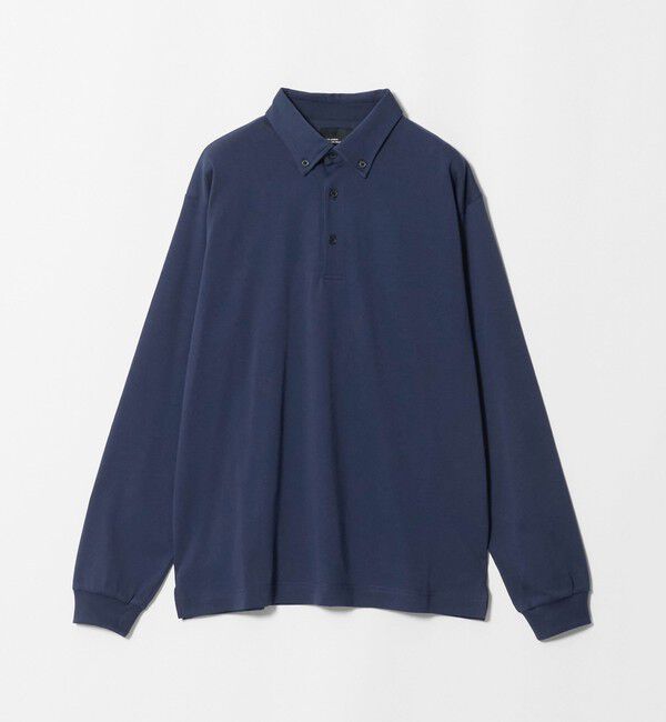 UNITED ARROWS green label relaxing「【WEB限定】JUST fit デイリー ドライ ボタンダウン 長袖 ポロシャツ -吸水速乾・抗菌-」|ポロシャツ|