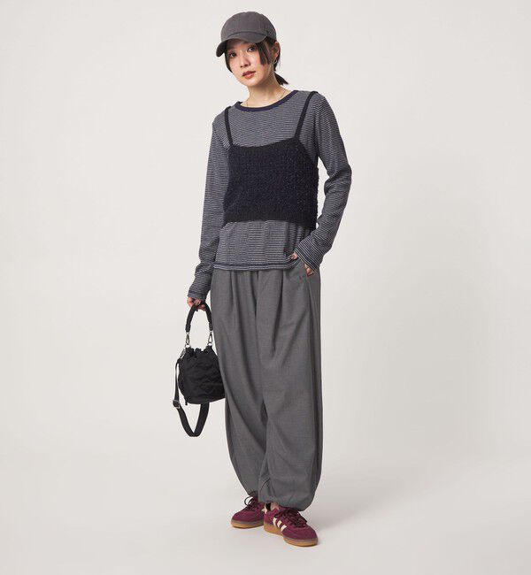UNITED ARROWS green label relaxing「【WEB限定】＜at ease＞ バルーン パンツ マシンウォッシャブル ストレッチ 帯電防止」|その他|
