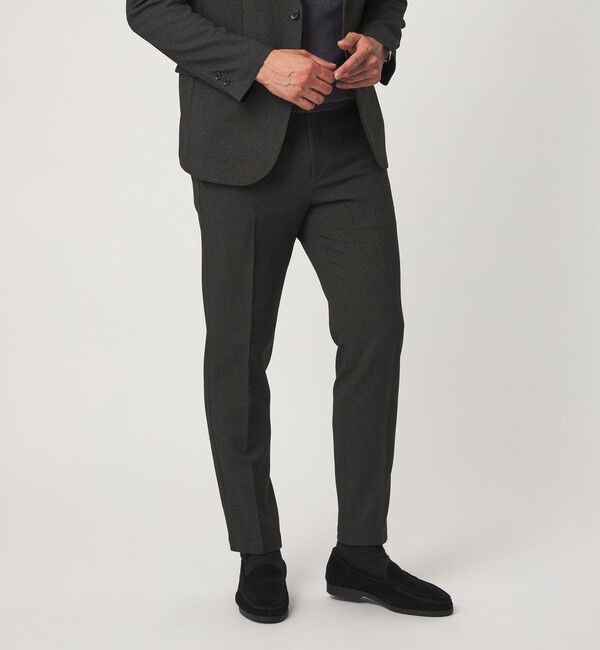 UNITED ARROWS green label relaxing「【WEB限定】JUST fit ミニチェック ナロー セットアップ ジャケット＆パンツ -ストレッチ-」|スーツ|