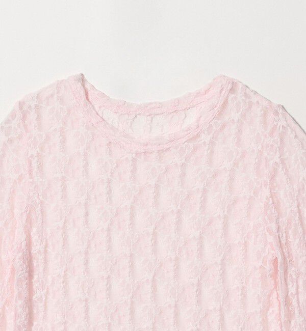UNITED ARROWS green label relaxing「【WEB限定】＜at ease＞レース カットソー」|Tシャツ・カットソー|