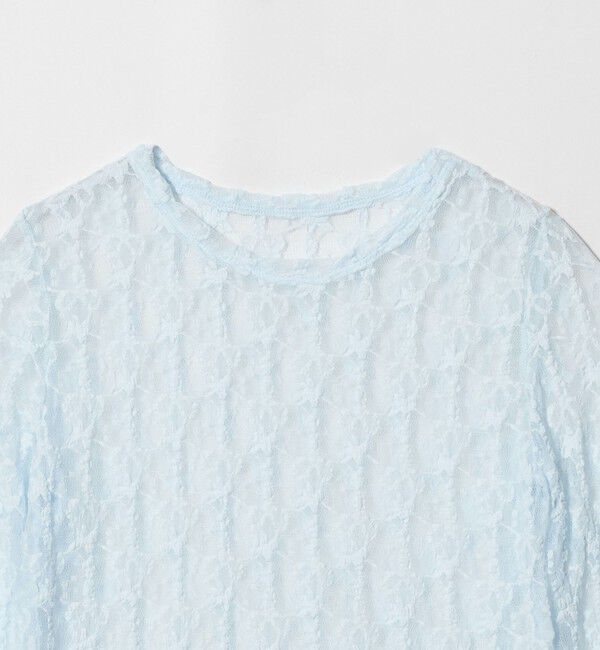 UNITED ARROWS green label relaxing「【WEB限定】＜at ease＞レース カットソー」|Tシャツ・カットソー|