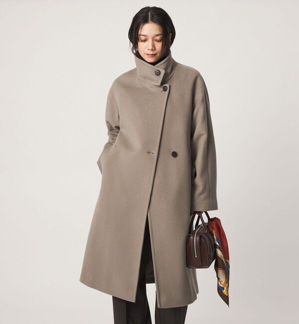 UNITED ARROWS green label relaxing「［size SHORT/TALLあり］＜1_OF MINE＞スタンドカラー ロング コート」|その他|
