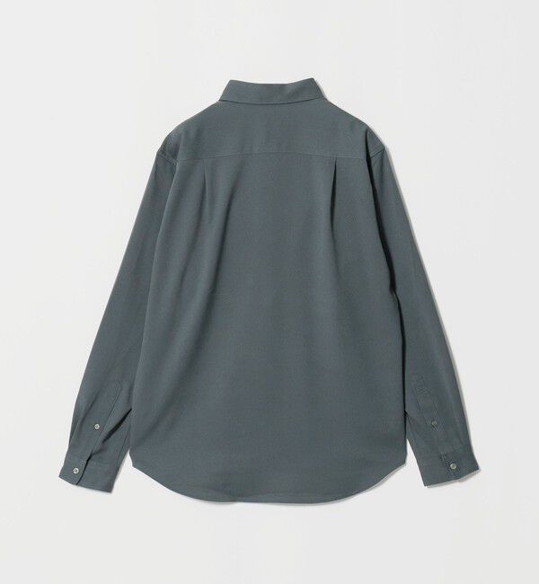 UNITED ARROWS green label relaxing「【WEB限定】JUST fit ウールライク 長袖 シャツ」|シャツ・ブラウス|