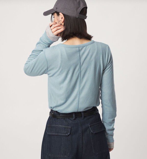UNITED ARROWS green label relaxing「【WEB限定】＜at ease＞ハイショク レイヤード プルオーバー カットソー」|Tシャツ・カットソー|