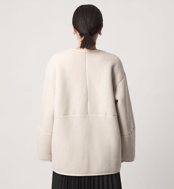 UNITED ARROWS green label relaxing「【WEB限定】＜at ease＞フリース ボア リバーシブル ブルゾン」|その他|