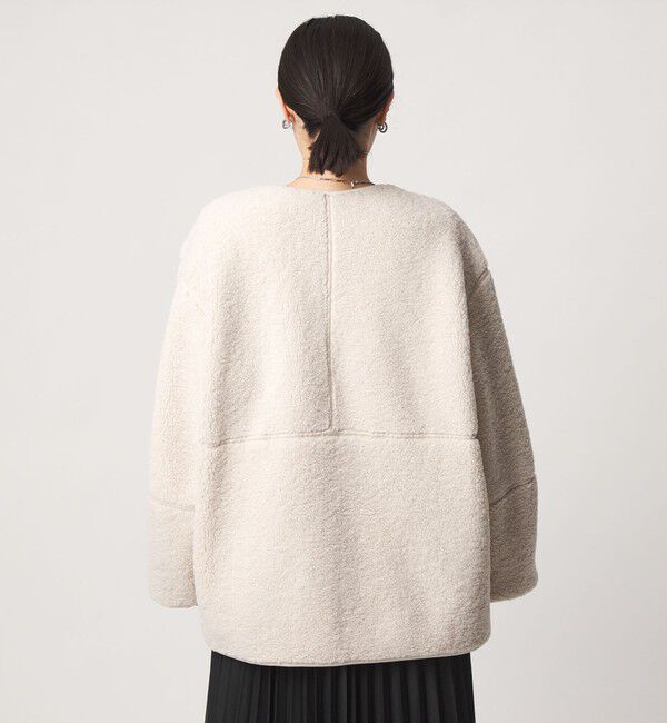UNITED ARROWS green label relaxing「【WEB限定】＜at ease＞フリース ボア リバーシブル ブルゾン」|その他|