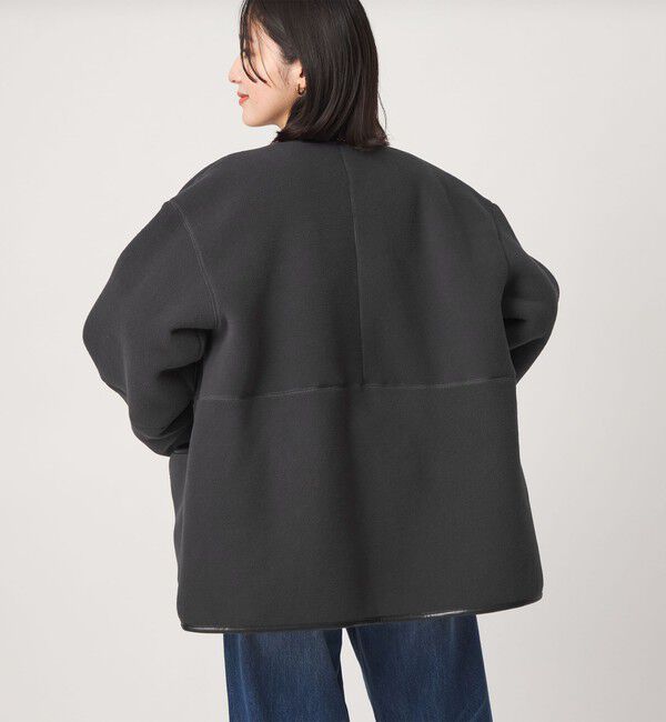 UNITED ARROWS green label relaxing「【WEB限定】＜at ease＞フリース ボア リバーシブル ブルゾン」|その他|