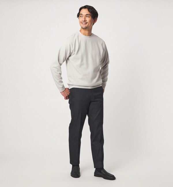 UNITED ARROWS green label relaxing「【WEB限定】JUST fit デイリー ダンボール クルーネック スウェット」|スウェット・ジャージ|