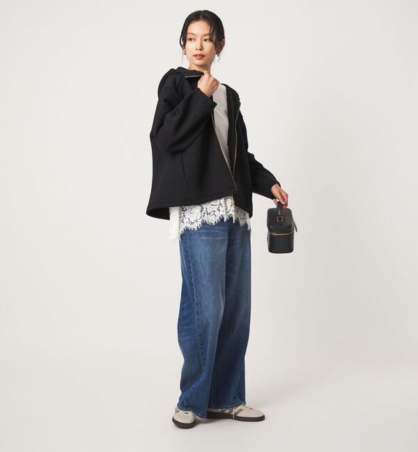 UNITED ARROWS green label relaxing「ダンボール ジップ フーディ」|パーカー|