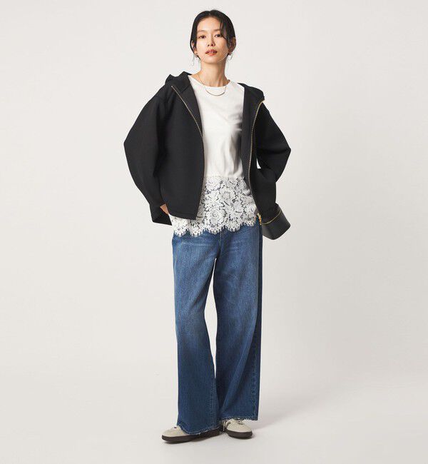 UNITED ARROWS green label relaxing「ダンボール ジップ フーディ」|パーカー|