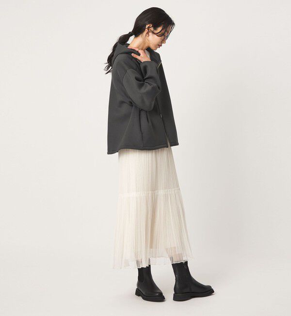 UNITED ARROWS green label relaxing「ダンボール ジップ フーディ」|パーカー|