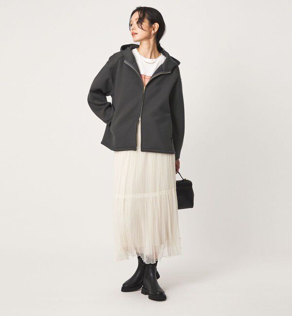 UNITED ARROWS green label relaxing「ダンボール ジップ フーディ」|パーカー|