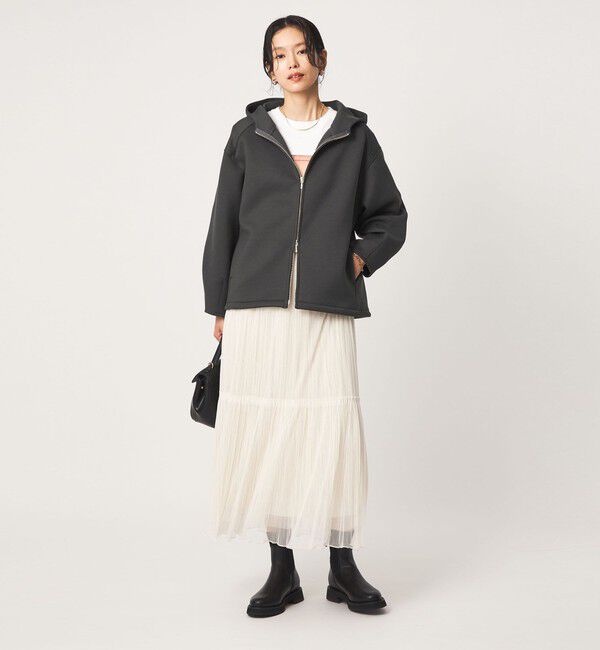 UNITED ARROWS green label relaxing「ダンボール ジップ フーディ」|パーカー|