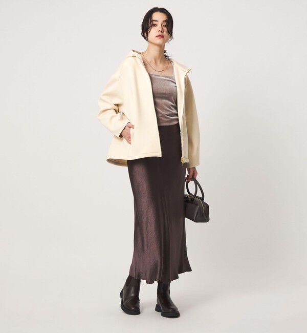 UNITED ARROWS green label relaxing「ダンボール ジップ フーディ」|パーカー|