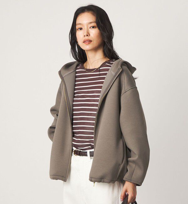 UNITED ARROWS green label relaxing「ダンボール ジップ フーディ」|パーカー|