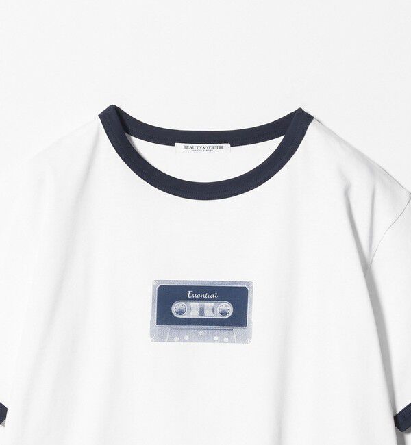 BEAUTY&YOUTH UNITED ARROWS「【WEB限定】グラフィック リンガーTシャツ」|Tシャツ・カットソー|
