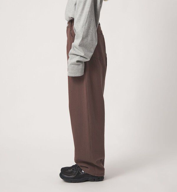 BEAUTY&YOUTH UNITED ARROWS「コットン ツイル カーブパンツ」|チノ|