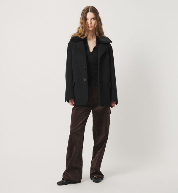 ATTISESSION「＜ATTISESSION＞フェイクファー 2WAYカラー コート」|その他|