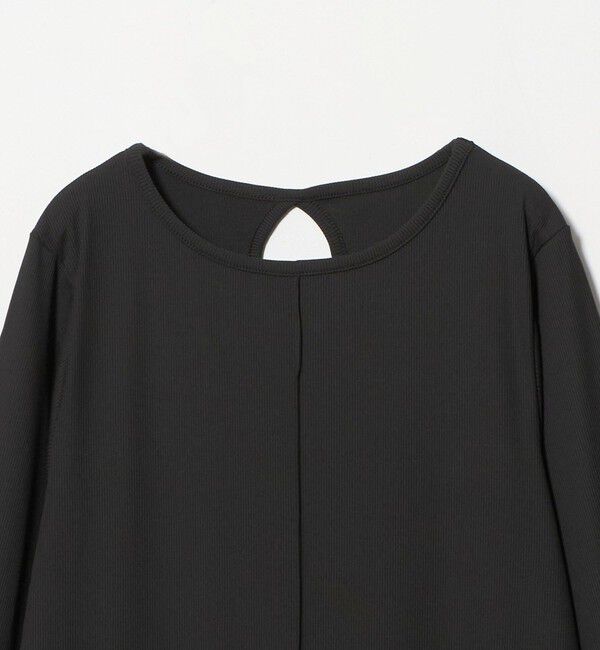 BEAUTY&YOUTH UNITED ARROWS「【WEB限定】リブ ロングスリーブ カットソーワンピース」|ワンピース|