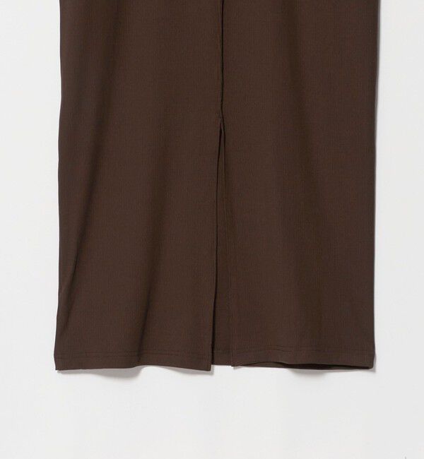 BEAUTY&YOUTH UNITED ARROWS「【WEB限定】リブ ロングスリーブ カットソーワンピース」|ワンピース|