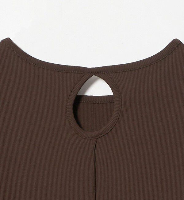 BEAUTY&YOUTH UNITED ARROWS「【WEB限定】リブ ロングスリーブ カットソーワンピース」|ワンピース|