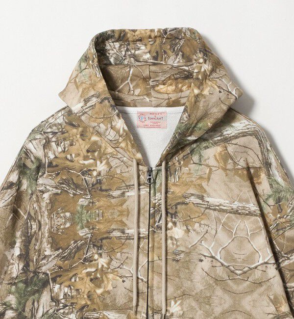 BEAUTY&YOUTH UNITED ARROWS「【別注】＜TOWNCRAFT＞ツリーカモフラージュ スウェットパーカー」|パーカー|
