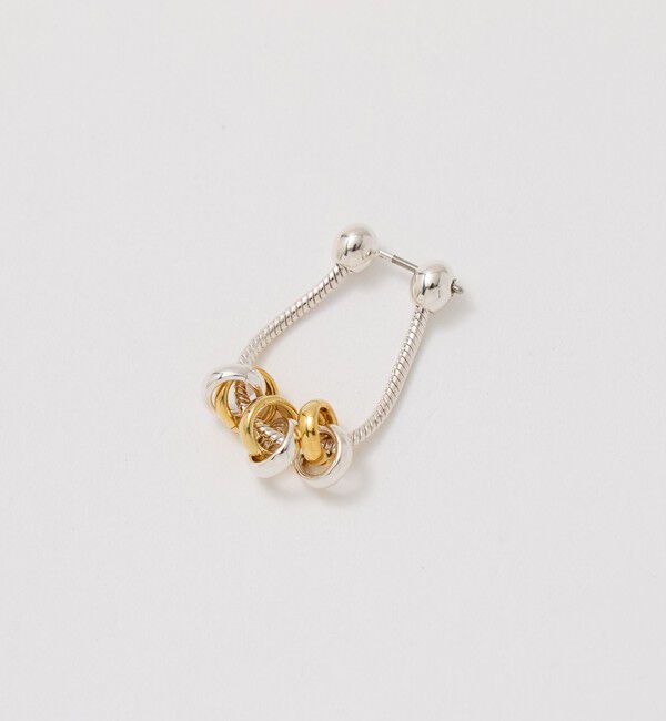 BEAUTY&YOUTH UNITED ARROWS「＜LAPUIS＞Coil チェーン ピアス」|ピアス|