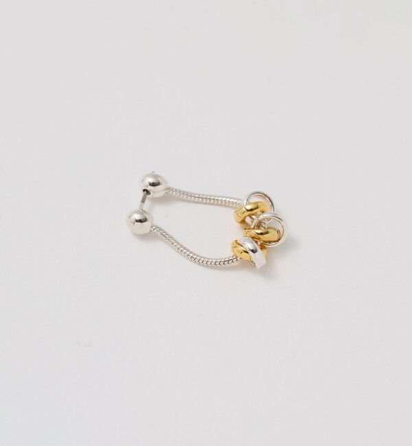 BEAUTY&YOUTH UNITED ARROWS「＜LAPUIS＞Coil チェーン ピアス」|ピアス|